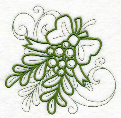 Doodle Mistletoe