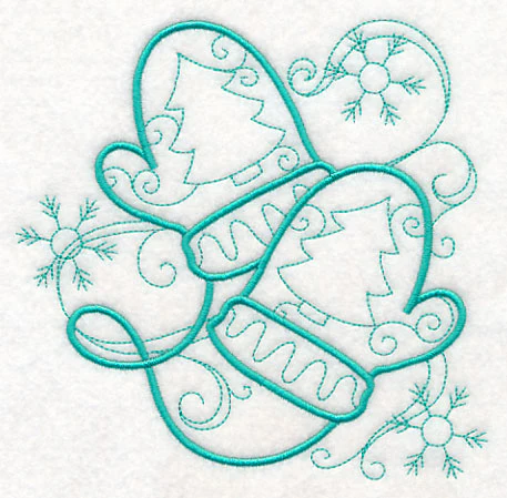 Doodle Mittens