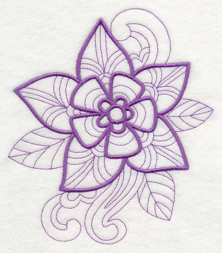 Doodle Passion Flower - Image 5