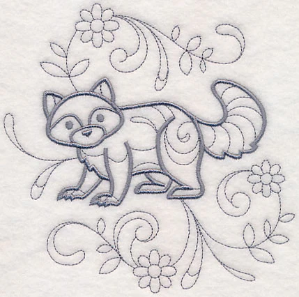 Doodle Raccoon