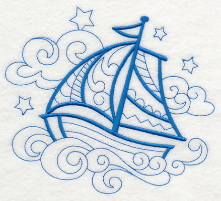 Doodle Sailboat - Image 2