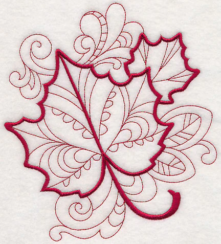 Doodle Sycamore Leaf - Image 5