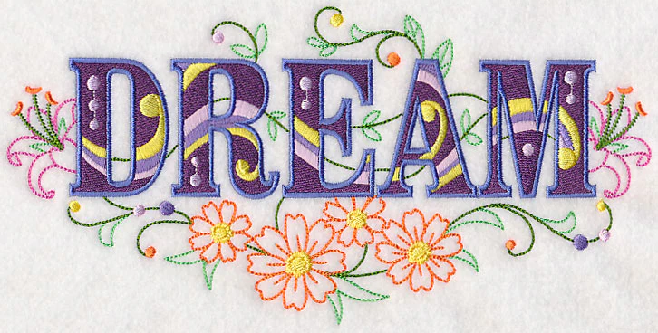 Dream with Vintage Flower Fade
