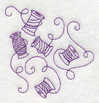 Dress Form 6 (Redwork) - Image 2