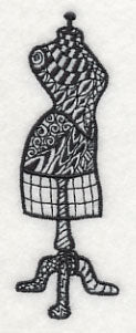 Dress Form (Blackwork) - Image 3