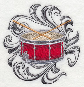 Drum with Baroque Background - Image 4