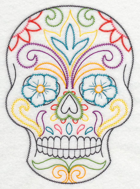 Dulce Fiesta Sugar Skull (Vintage)