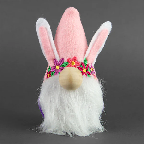 Easter Bunny Gnome Plushie (In-the-Hoop)