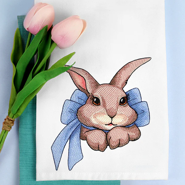 Easter Bunny with Bow - Image 6