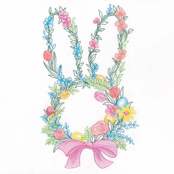 Easter Bunny Wreath - Image 9