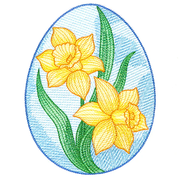 Easter Egg Artistry - Daffodils - Image 5