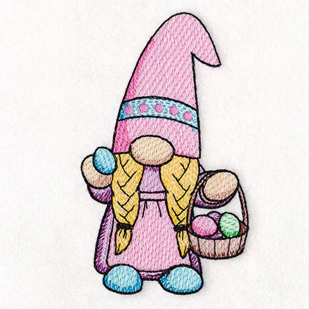 Easter Egg Hunt Gnome - Girl - Image 3