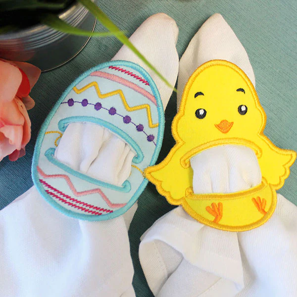 Easter Egg Napkin Holder (In-the-Hoop) - Image 4