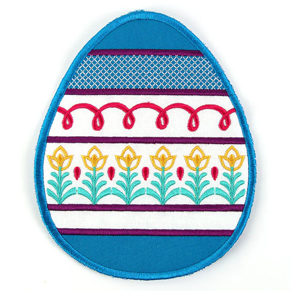 Easter Egg Trivet (In-the-Hoop) - Image 3