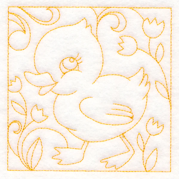 Easter Quilting - Duckling (Double Run) - Image 5