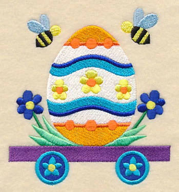 Easter Train - Flower Egg - Image 3