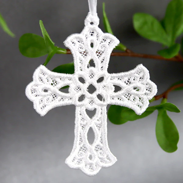 Easter Treasures - Cross (Lace) - Image 5
