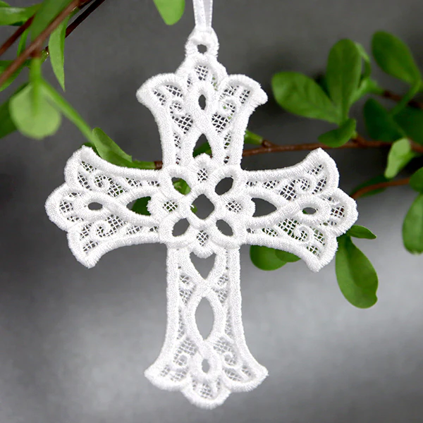 Easter Treasures - Cross (Lace) - Image 7