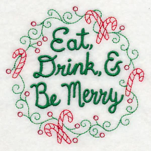 Eat, Drink, & Be Merry Wreath - Image 5