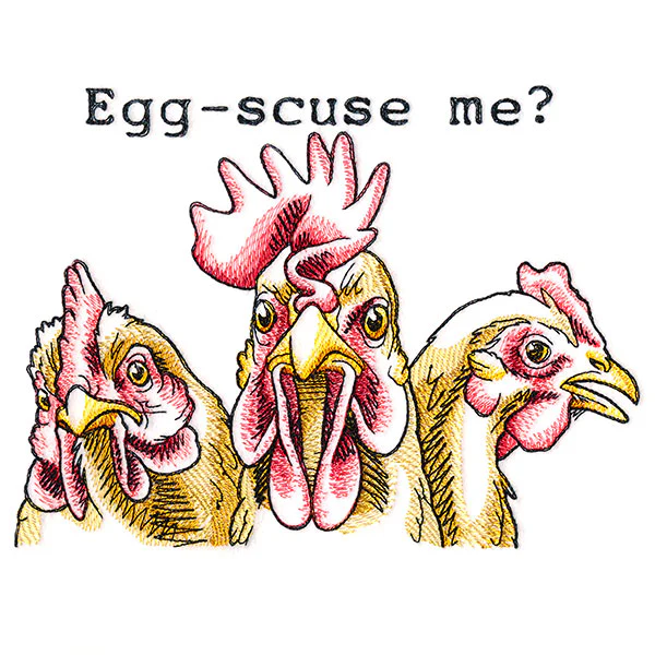 Egg-scuse Me? Chickens - Image 2