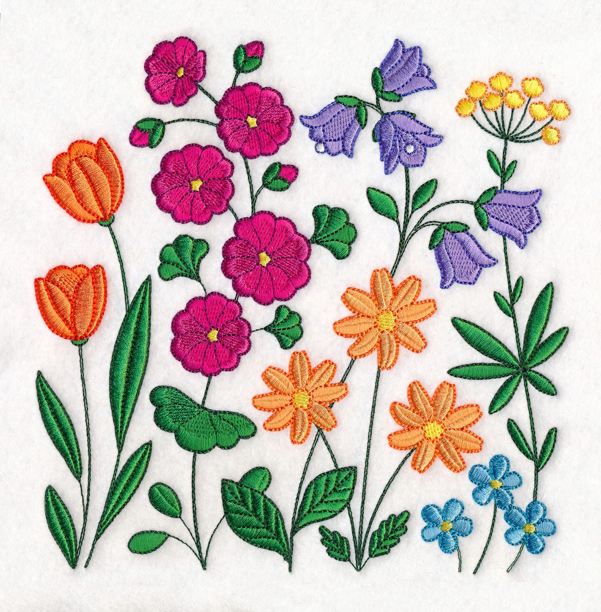 Wildflower Field Square Border - Image 6