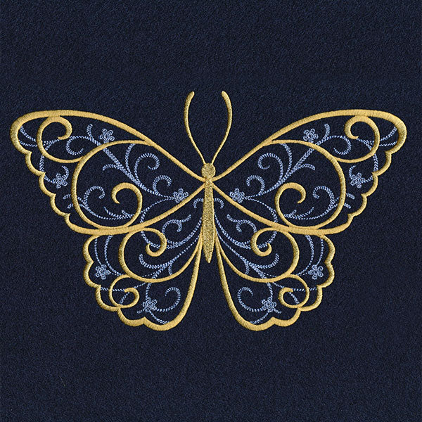 Elegance and Swirls Butterfly - Image 3