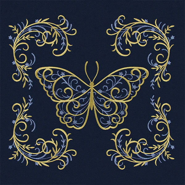Elegance and Swirls Butterfly - Image 8