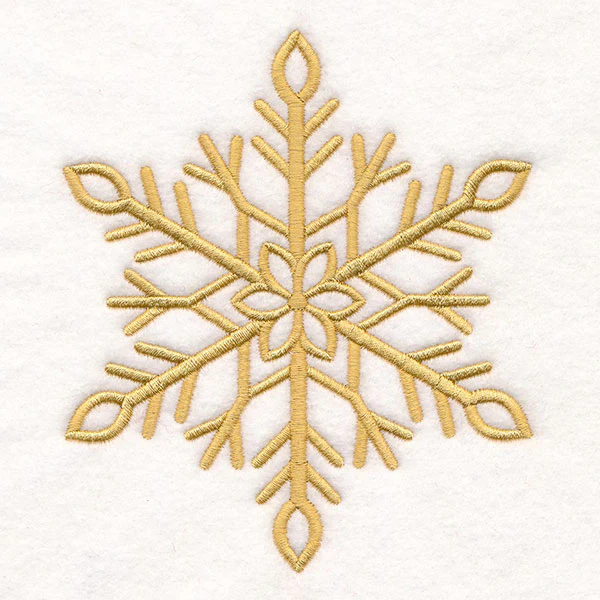 Elegance in Winter Snowflake 3