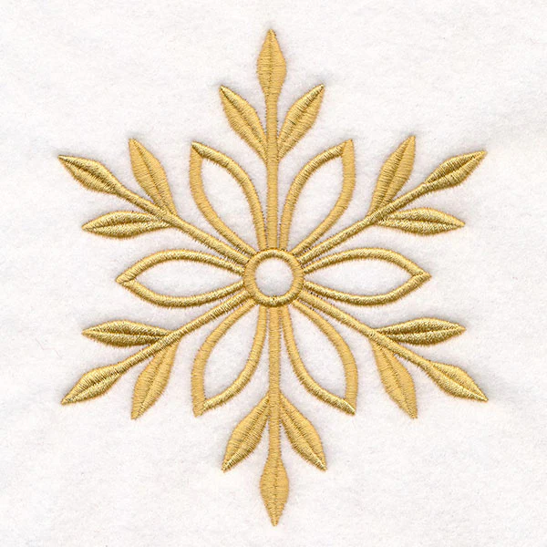 Elegance in Winter Snowflake 4