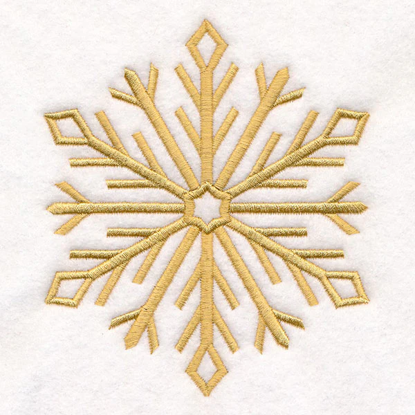 Elegance in Winter Snowflake 6