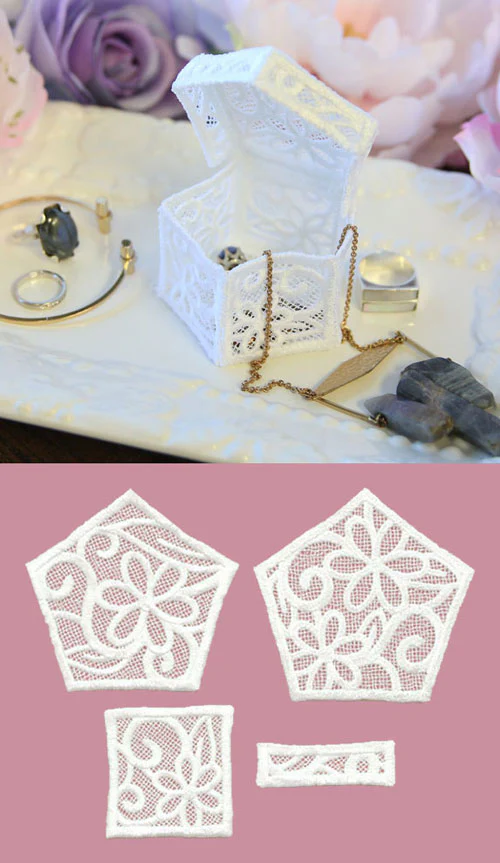 Elegant Box in 3D (Lace) - Image 2