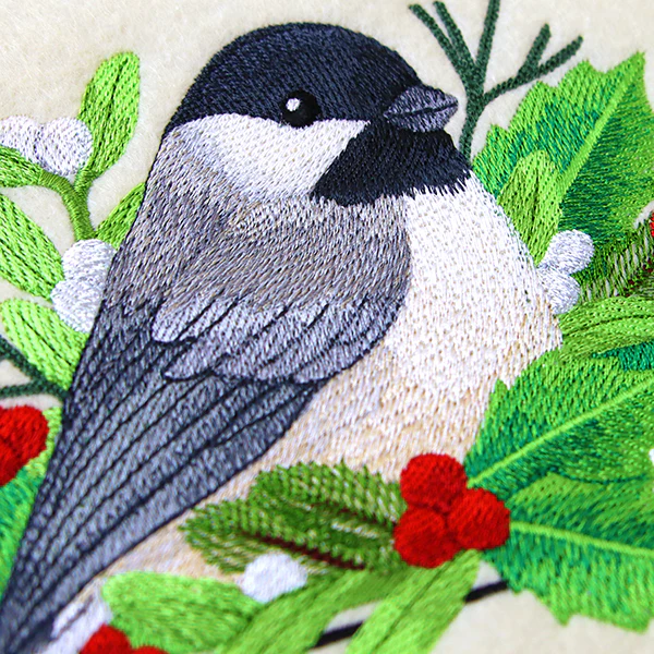 Elegant Christmas Chickadee - Image 8
