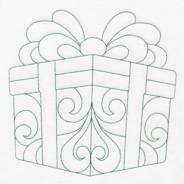 Elegant Christmas Quilting - Gift (Double Run)
