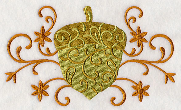 Elegant Filigree Acorn - Image 3