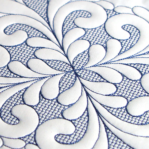 Elegant Flourishes - Pretty Square (Trapunto) - Image 6