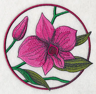Elegant Flower Circle - Cooktown Orchid - Image 4