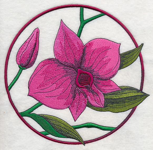 Elegant Flower Circle - Cooktown Orchid - Image 6