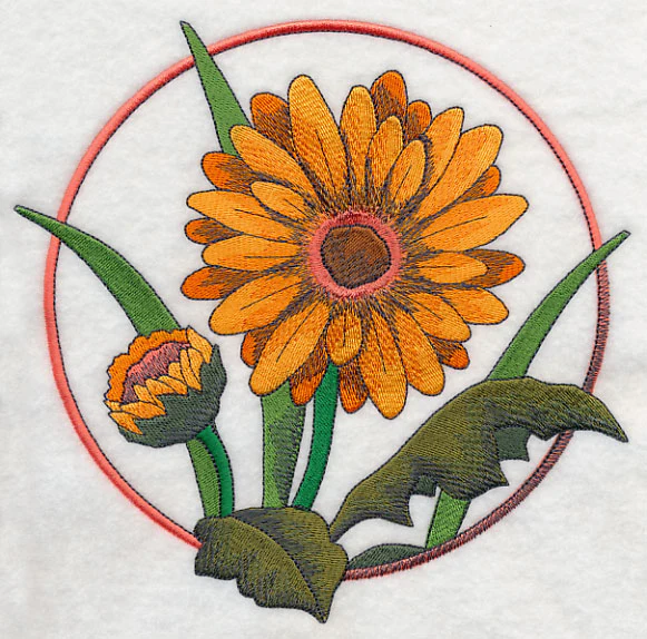 Elegant Flower Circle - Gerbera Daisy - Image 6