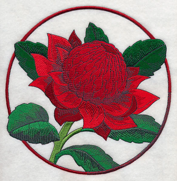 Elegant Flower Circle - Waratah - Image 6