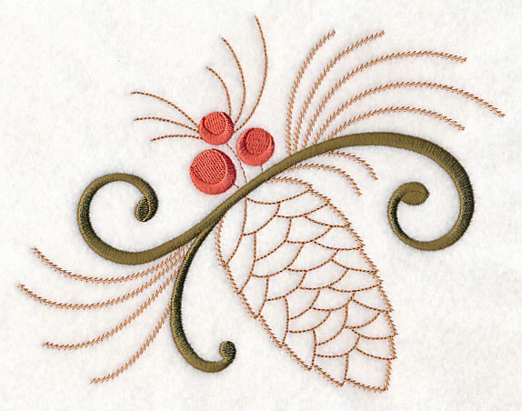 Elegant Pinecone Flourish - Image 4