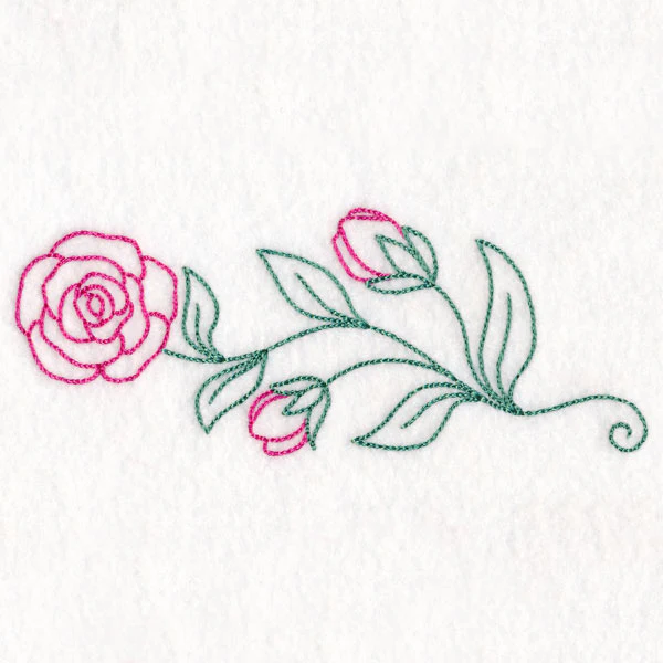 Elegant Rose Border (Vintage) - Image 3