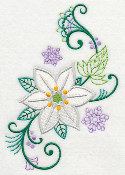 Elegant Star of Bethlehem Spray - Image 3