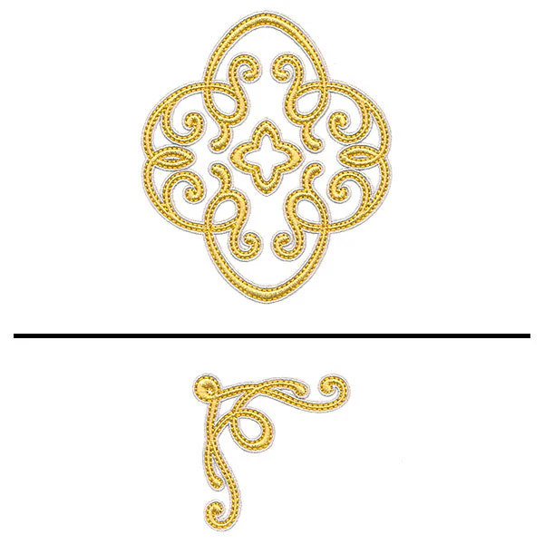 Elegant Swirls Pillow Pair - Image 5
