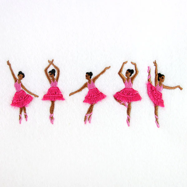 En Pointe Ballerinas Border (Fringe) - Image 2