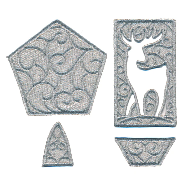 Enchanted Reindeer Lantern (Lace) - Image 4