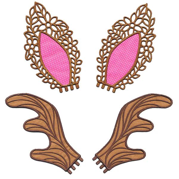 Enchanting Antler Ears (Lace) - Image 2