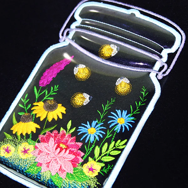 Enchanting Firefly Jar (Vinyl Applique) - Image 4