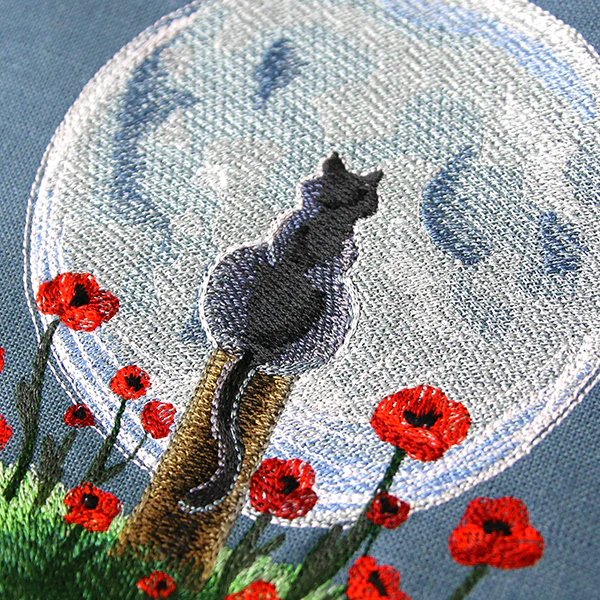 Enchanting Moonlit Kitty - Image 2