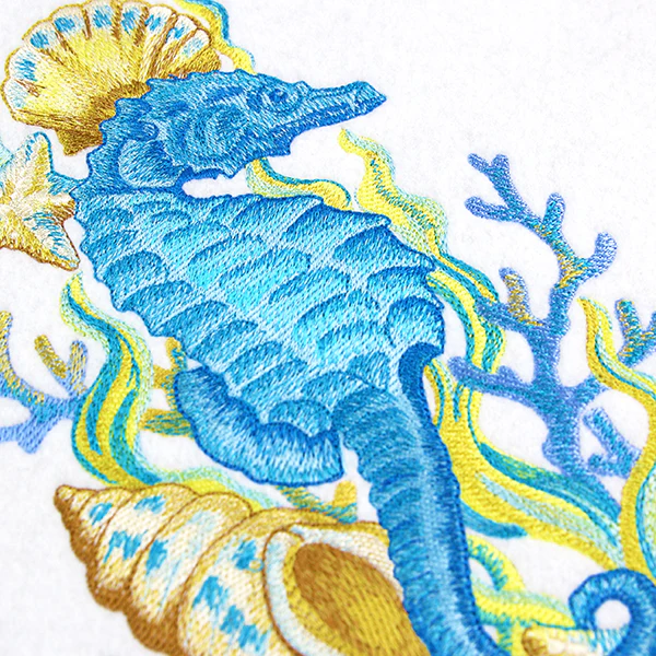 Enchanting Seahorse in Watercolor - Image 5