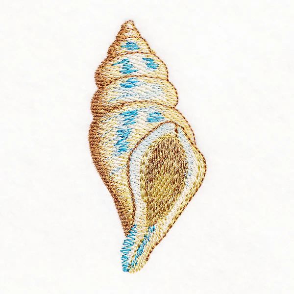 Enchanting Tulip Shell in Watercolor - Image 2